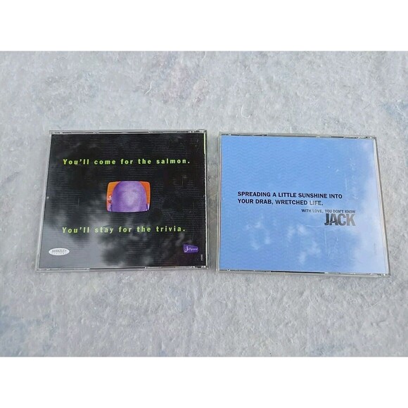 You Don't Know Jack Volumes 2 & 3 PC CD ROM Vintage Trivia Games Lot Of 2 Game - Picture 2 of 10